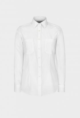 Sofia long sleeve skjorte - hvit