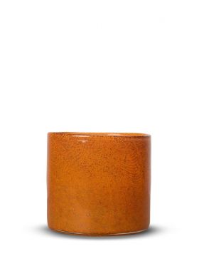 Vase/Lyslykt Calore Medium, orange.