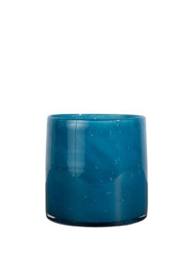 Vase/Lyslykt Calore Medium, blå