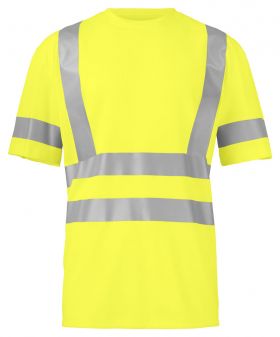6030 T-skjorte EN ISO 20471 Kl 3/2 Yellow