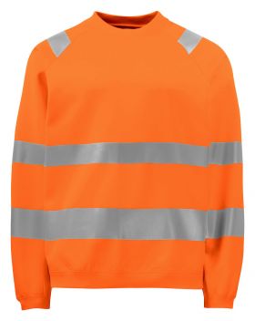 6106 Sweatshirt EN ISO 20471 Kl 3 Orange