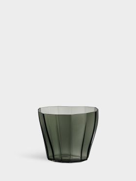 Reed vase, mosegrønn 175 mm