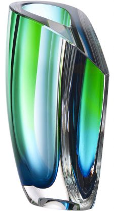 Mirage Grønn/Blå Vase H 210 mm