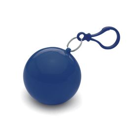 Nimbus regnponcho i rund beholder blå