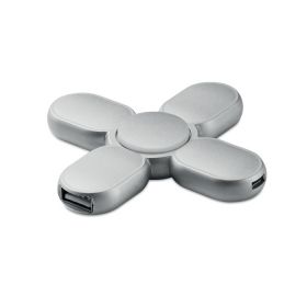 Spinner Hub spinner USB sølv