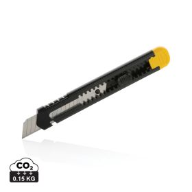 Påfyllbar RCS resirkulert plastkniv med snap-off-kniv Gul