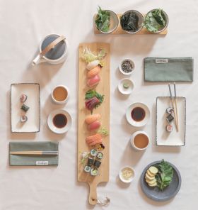 Ukiyo sushi middagssett til 2 personer