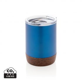 RCS Re-steel kork liten vakuum kaffekrus blå