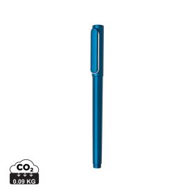 X6 penn med clips og ultra glide-blekk Blå