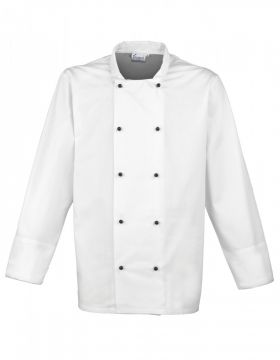 Cuisine L/S Chef's Jacket Hvit