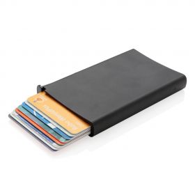 Standard aluminium RFID kortholder svart