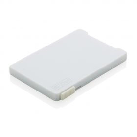 Multi kortholder med RFID anti-skimming hvit