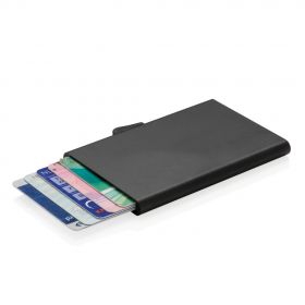 C-Secure aluminium RFID kortholder