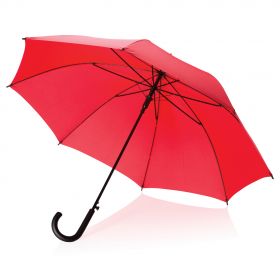 23” automatisk paraply rød