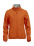 Basic Softshell Jacket Ladies Blood Orange