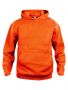 Basic Hoody Junior Visibility Orange