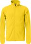 Basic Micro Fleece Jacket Yellow