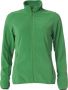 Basic Micro Fleece Jacket Ladies Grønn