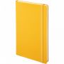 Moleskine Classic L notatbok med stivt omslag – linjert Mørk gul