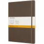 Classic XL notatbok med mykt omslag – linjert Jordbrun