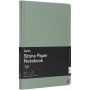 Karst®-notatblokk med hardt A5-omslag Melert grønn
