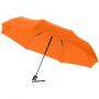 Alex 21.5" sammenleggbar automatisk åpne/lukke paraply Oransje