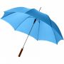 Lisa 23" automatisk paraply med trehåndtak Prosessblå
