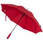Niel 23" resirkulert PET paraply med automatisk åpning Rød