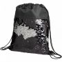 Mermaid gympose med paljetter 5L Solid svart