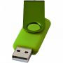 Rotate-metallic 2GB USB-minne Lime