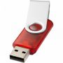 Rotate-transparent 4GB USB-minne Rød