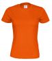 T-shirt Lady Orange