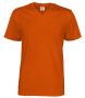 T-Shirt V-Neck Man Orange
