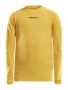 Pro Control Compression Long Sleeve Jr Sweden Yellow