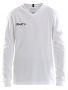 Squad Jersey Solid LS Jr White