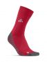 Progress Anti Slip Mid Sock Bright Red