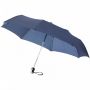 Alex 21.5" sammenleggbar automatisk åpne/lukke paraply Marineblå