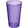 Arena 375 ml kopp i plast Transparent lilla