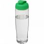 H2O Active® Tempo 700 ml sportsflaske med flipp lokk Transparent