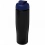 H2O Active® Tempo 700 ml sportsflaske med flipp lokk Solid svart