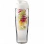 H2O Active® Tempo 700 ml sportsflaske og infuser med flipp lokk Hvit