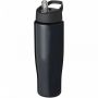 H2O Active® Tempo 700 ml sportsflaske med tut lokk Solid svart