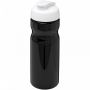 H2O Active® Base 650 ml sportsflaske med flipp lokk Solid svart