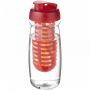H2O Active® Pulse 600 ml sportsflaske og infuser med flipp lokk Hvit