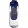 H2O Active® Base Tritan™ 650 ml sportsflaske og infuser med flipp lokk Transparent