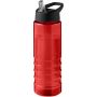 H2O Active® Eco Treble sportsflaske med tutlokk, 750 ml  Rød