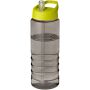 H2O Active® Eco Treble sportsflaske med tutlokk, 750 ml  Melert kull