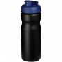 Baseline® Plus 650 ml sportsflaske med flipp-lokk Solid svart