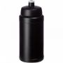 Baseline® Plus 500 ml flaske med sportslokk Solid svart