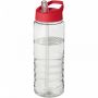 H2O Active® Treble 750 ml sportsflaske med tut lokk Transparent